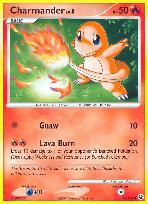 Charmander #82 — Secret Wonders