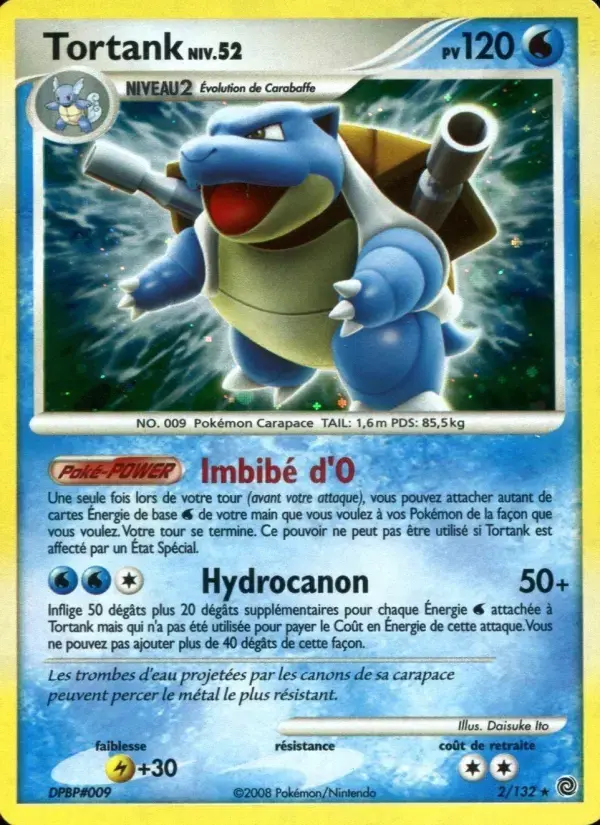 Carte Pokémon Tortank #2 — Merveilles Secrètes