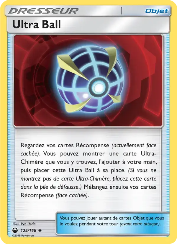 Carte Pokémon Ultra Ball #125 — Tempête Céleste