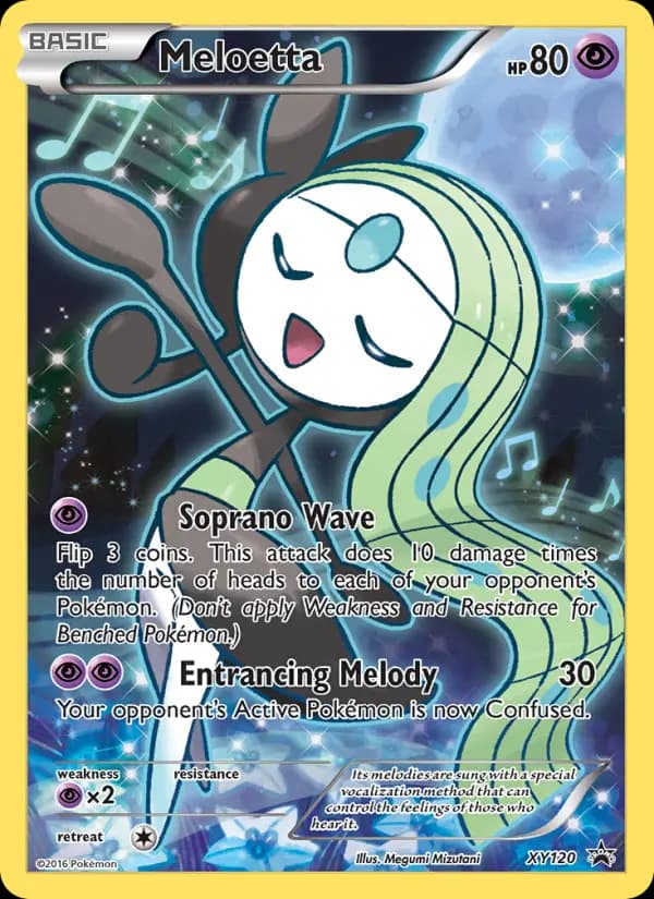 Meloetta #XY120 — XY Promos