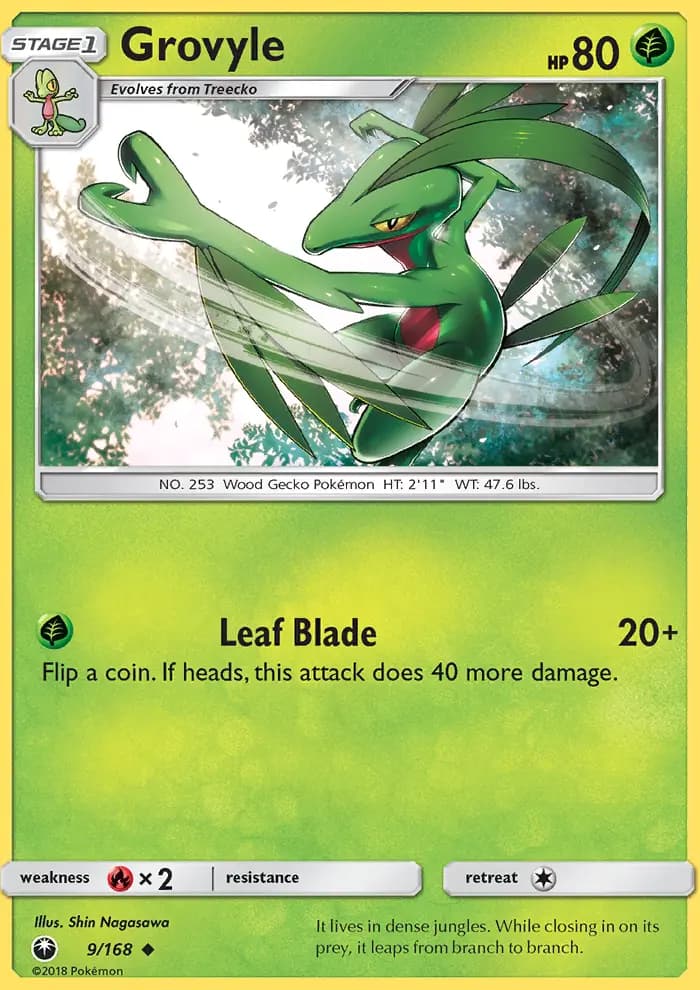 Grovyle #9 — Celestial Storm