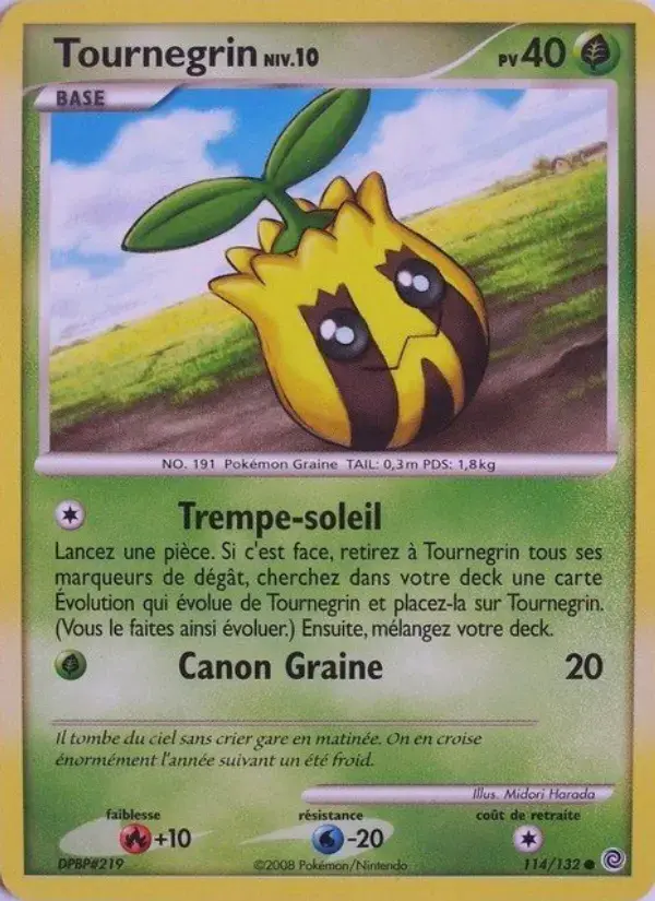 Carte Pokémon Tournegrin #114 — Merveilles Secrètes