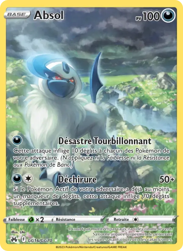 Carte Pokémon Absol #GG16 — Zénith Suprême