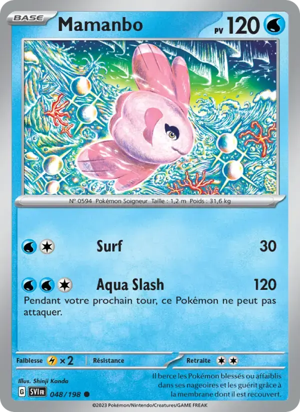 Carte Pokémon Mamanbo #048 — Écarlate et Violet