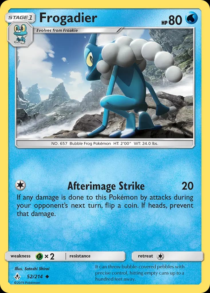 Frogadier #52 — Unbroken Bonds