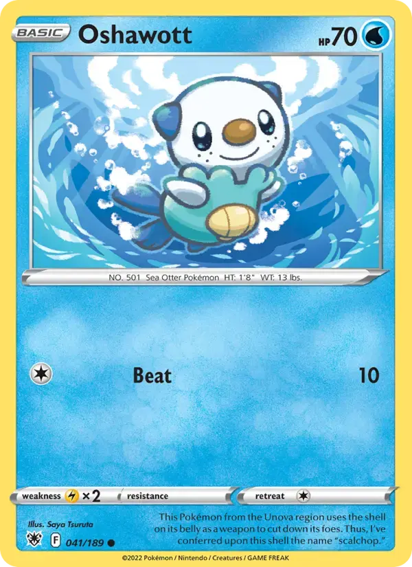 Oshawott #041 — Astral Radiance