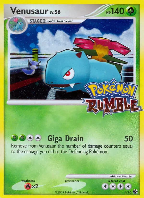 Venusaur #1 — Pokémon Rumble