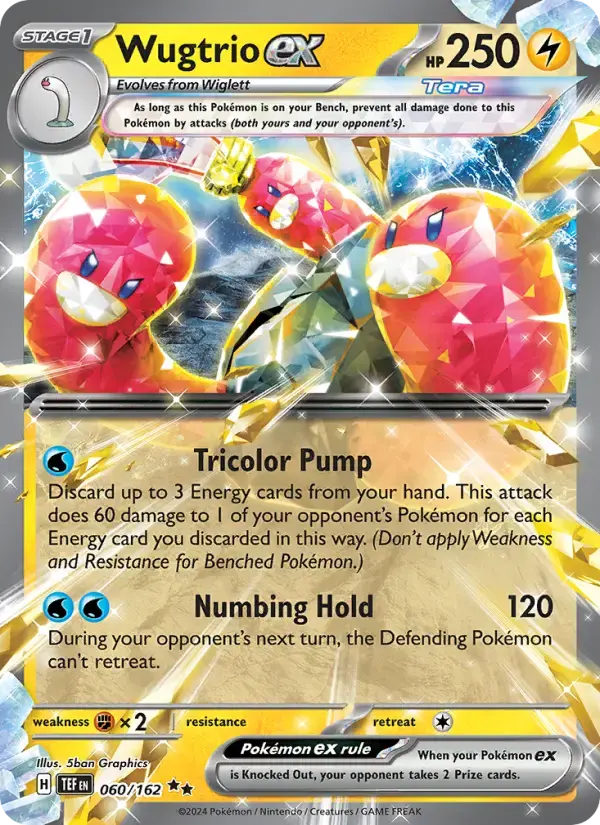 Wugtrio ex #060 — Temporal Forces