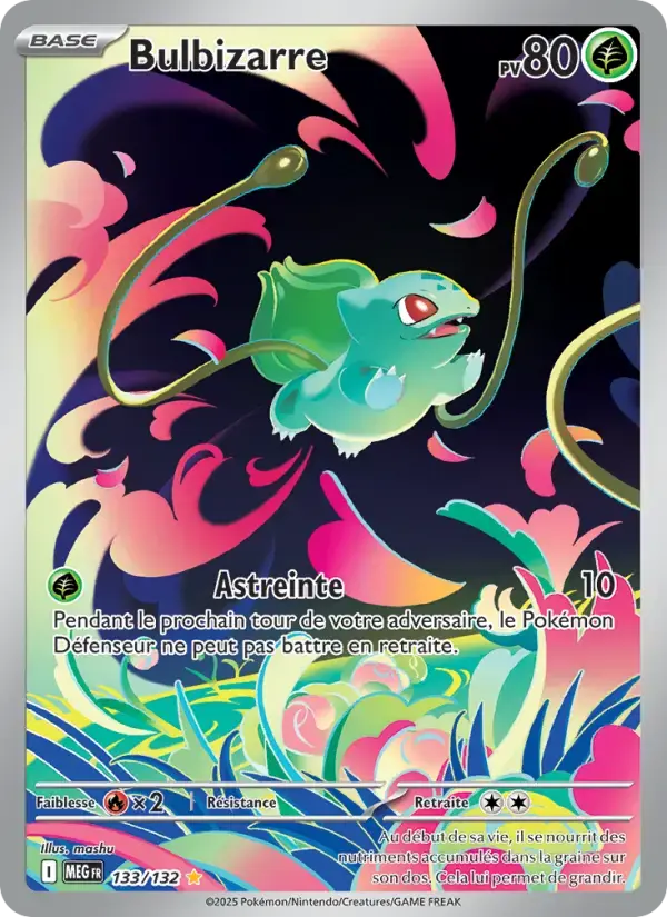 Carte Pokémon Bulbizarre #133 — Méga-Évolution