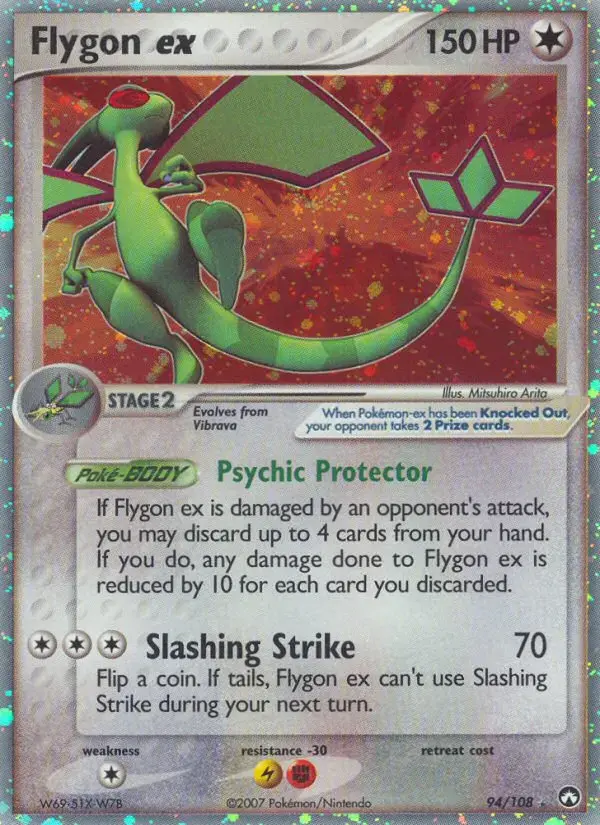 Flygon ex #94 — Power Keepers