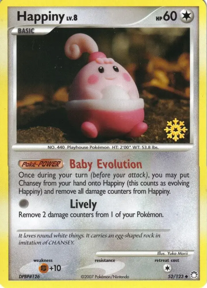Carte Pokémon Happiny #052 — Countdown Calendar Promos