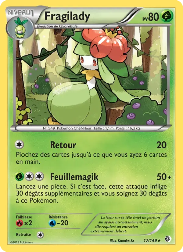 Carte Pokémon Fragilady #17 — Frontières Franchies