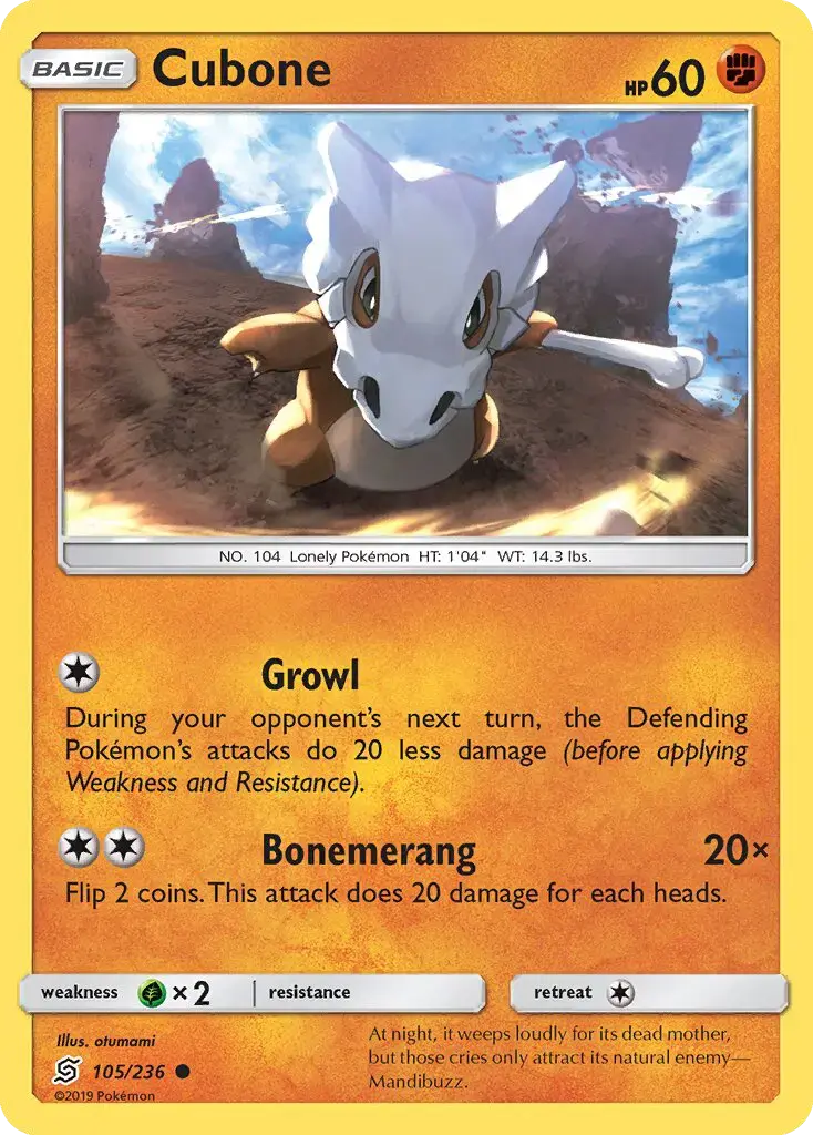 Cubone #105 — Unified Minds