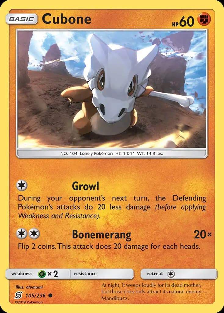 Cubone #105 — Unified Minds