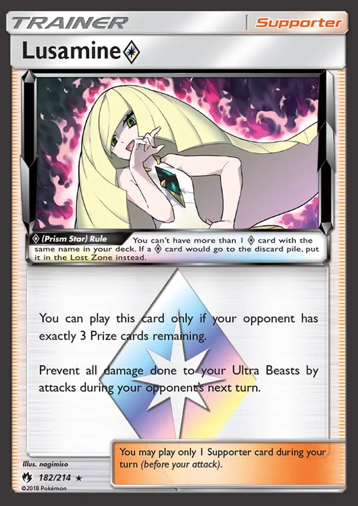 Lusamine ◇ #182 — Lost Thunder