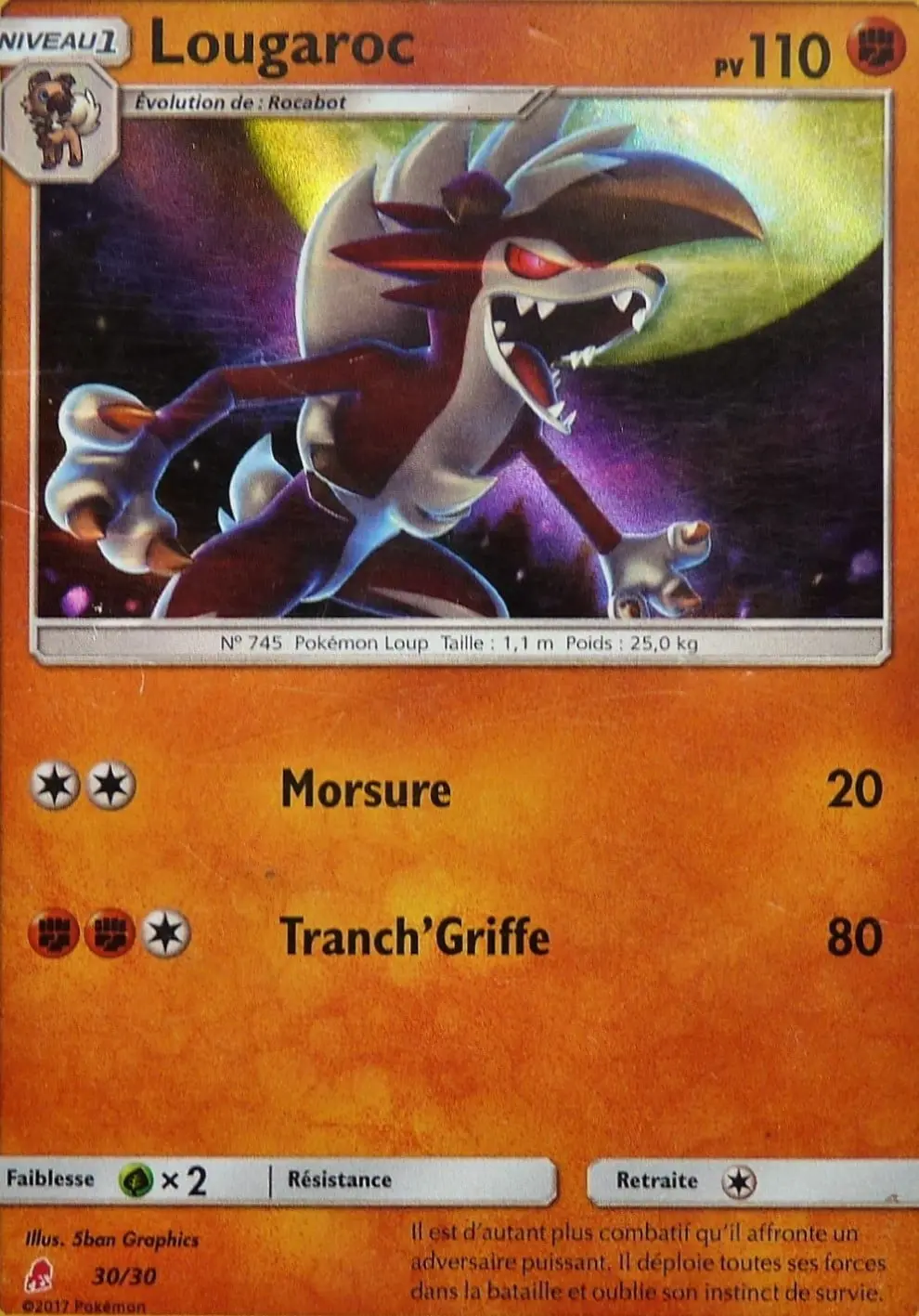 Lycanroc #30 — SM Trainer Kit (Lycanroc)