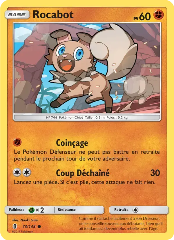 Carte Pokémon Rocabot #73 — Gardiens Ascendants
