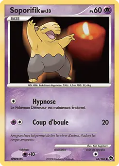 Carte Pokémon Soporifik #65 — Duels au Sommet