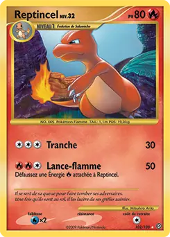 Carte Pokémon Reptincel #102 — Tempête