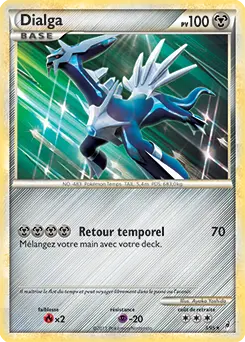 Carte Pokémon Dialga #3 — L'Appel des Légendes