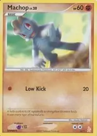 Carte Pokémon Machop #5 — Kit du Dresseur DP (Lucario)