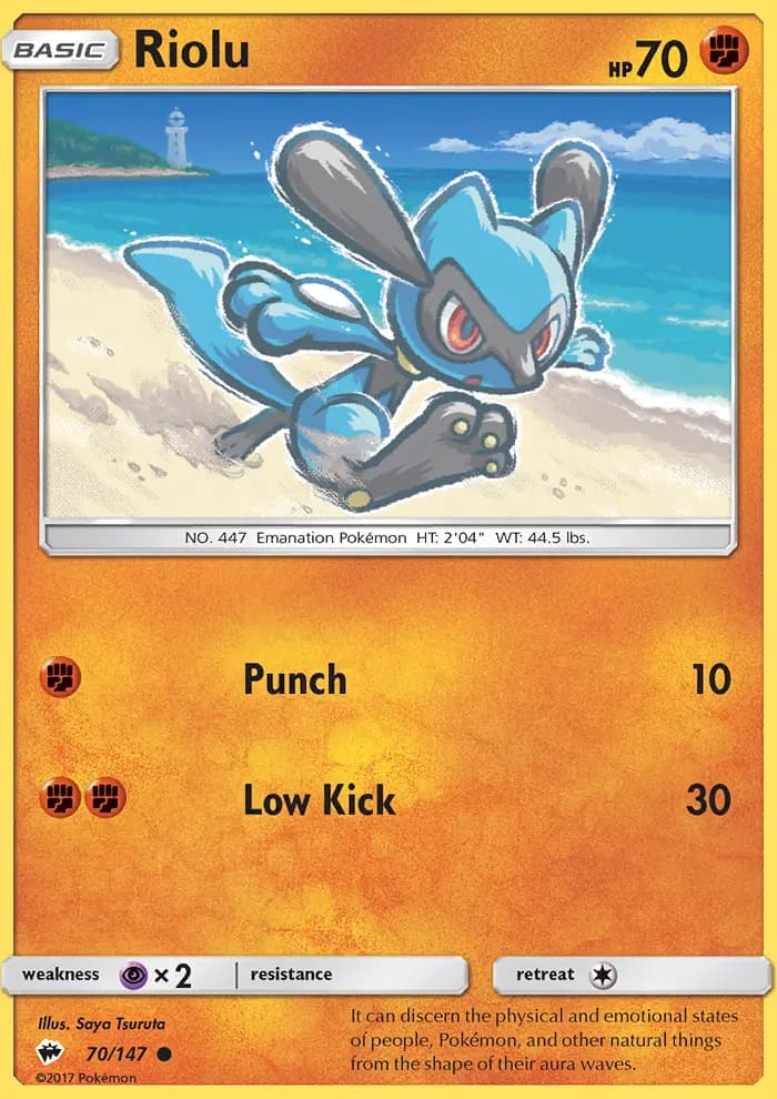 Riolu #70 — Burning Shadows