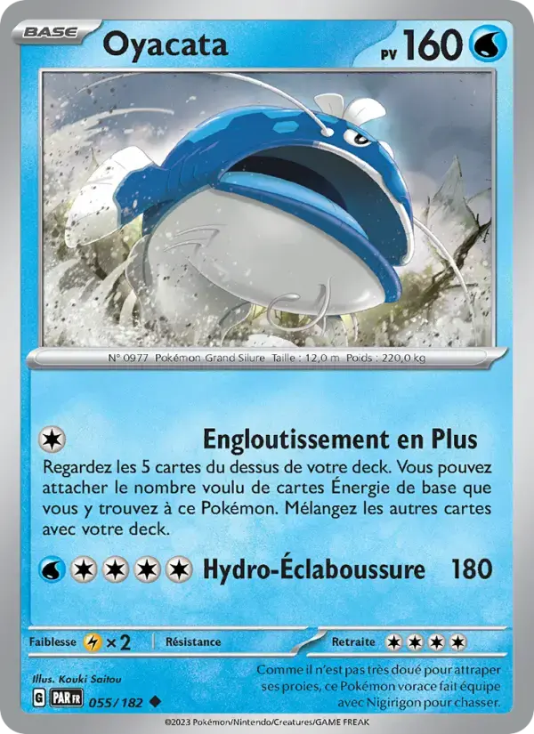 Carte Pokémon Oyacata #055 — Faille Paradoxe