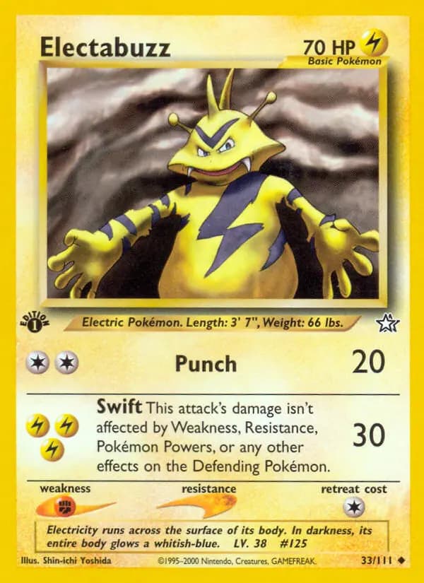 Electabuzz #33 — Neo Genesis