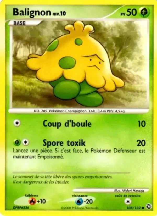 Carte Pokémon Balignon #108 — Merveilles Secrètes