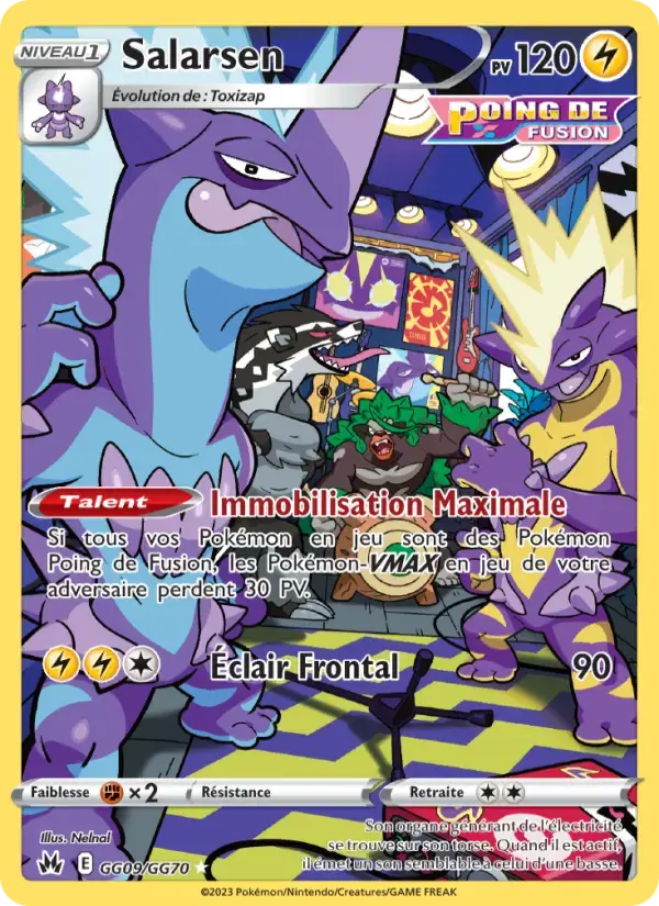 Carte Pokémon Salarsen #GG09 — Zénith Suprême