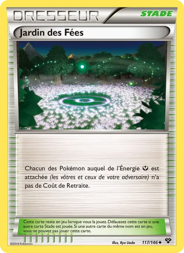 Carte Pokémon Jardin des Fées #117 — XY