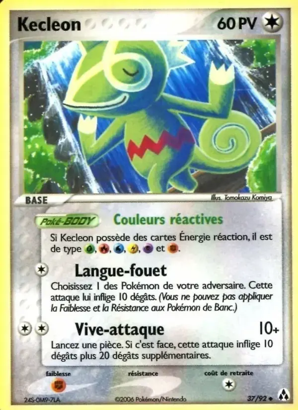Carte Pokémon Kecleon #37 — Créateurs de Légendes