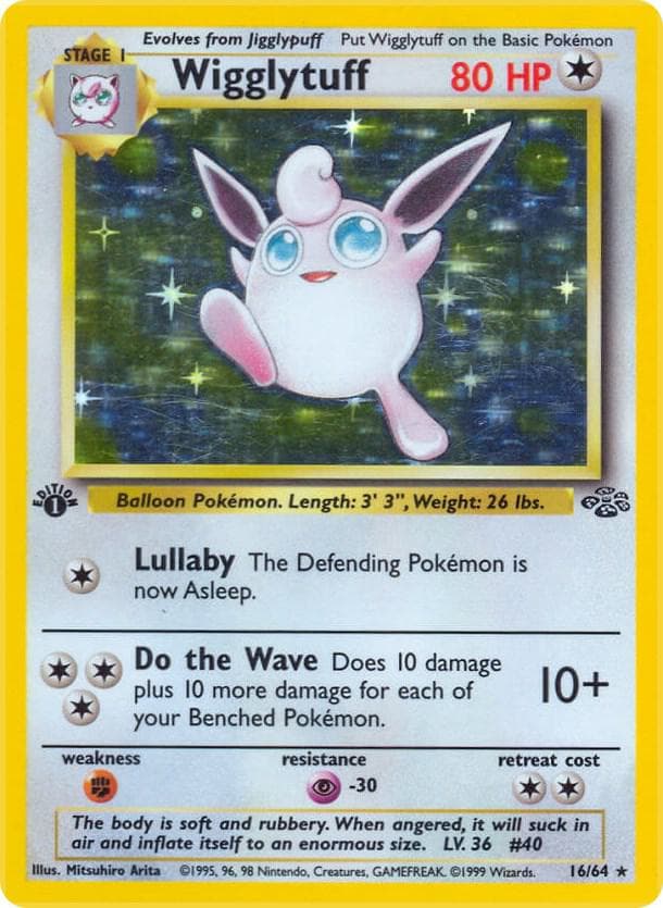 Wigglytuff #16 — Jungle