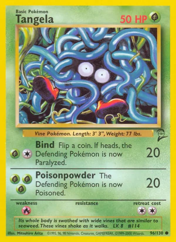 Tangela #96 — Base Set 2