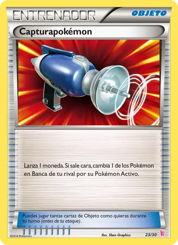 Carte Pokémon Attrape-Pokémon #23 — Kit du Dresseur XY (Nymphali)