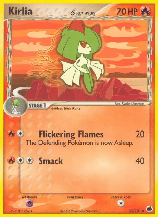 Kirlia δ #033 — Dragon Frontiers
