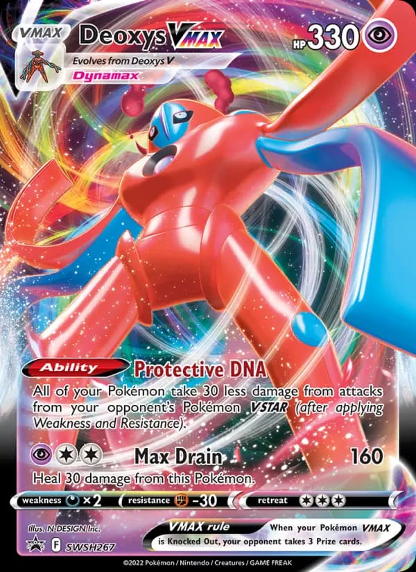 Deoxys VMAX #SWSH267 — Sword & Shield Promos