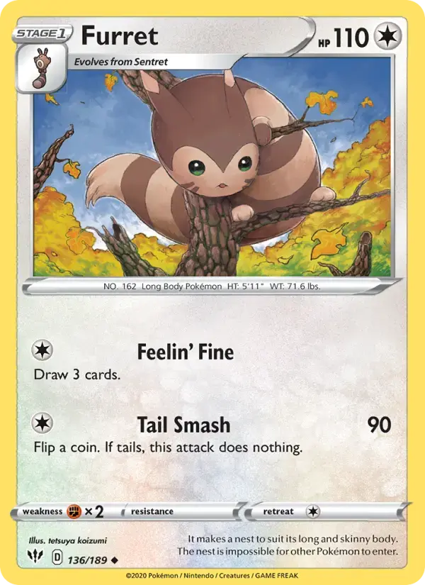 Furret #136 — Darkness Ablaze