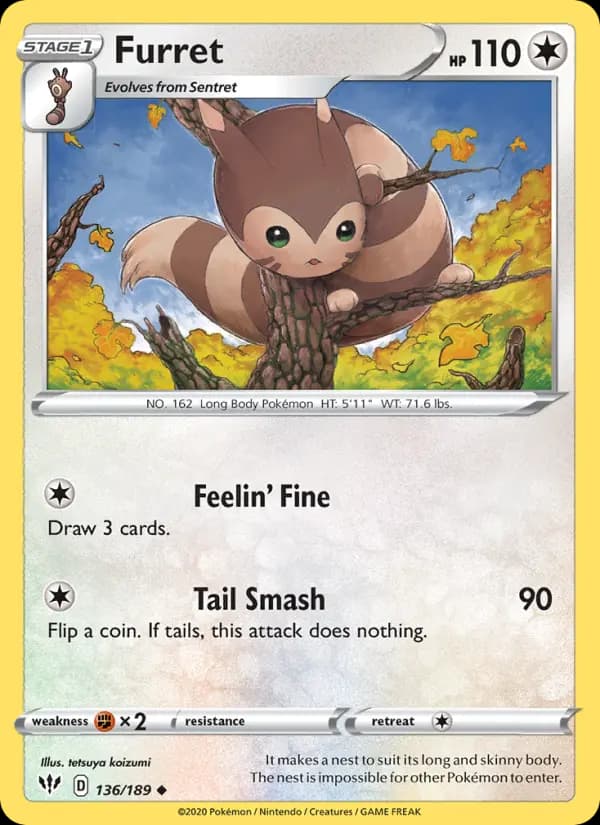Furret #136 — Darkness Ablaze