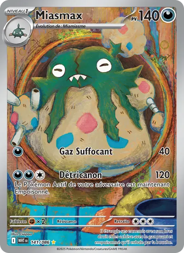 Carte Pokémon Miasmax #141 — Flamme Blanche