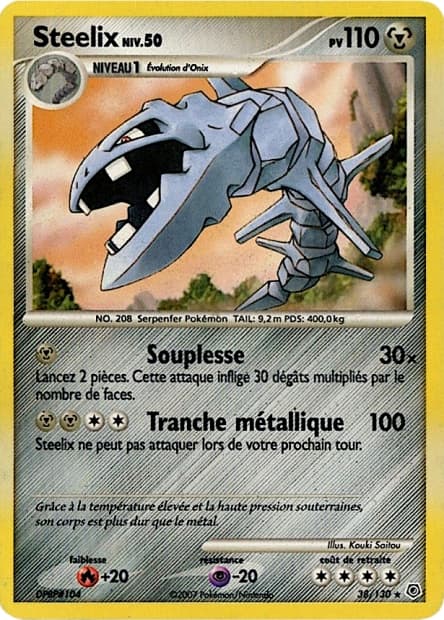 Carte Pokémon Steelix #38 — Diamant et Perle