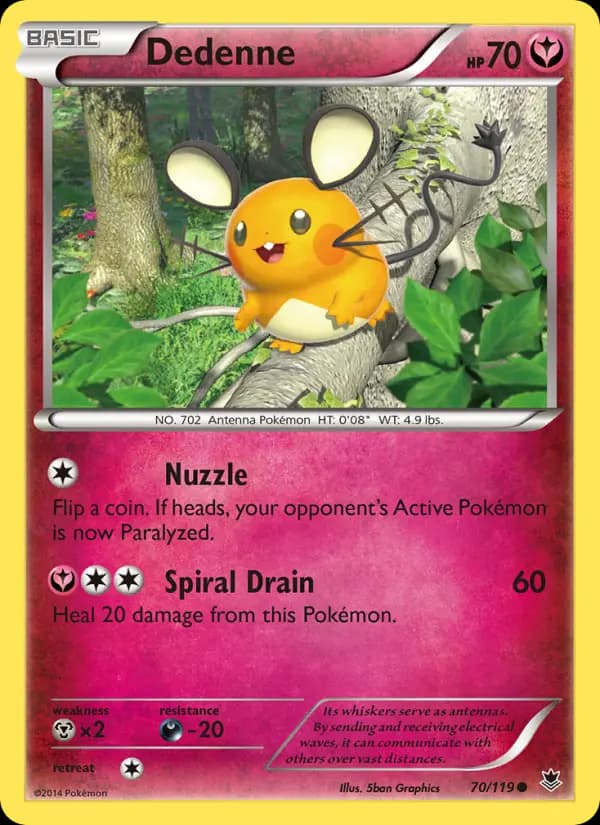 Dedenne #70 — Phantom Forces
