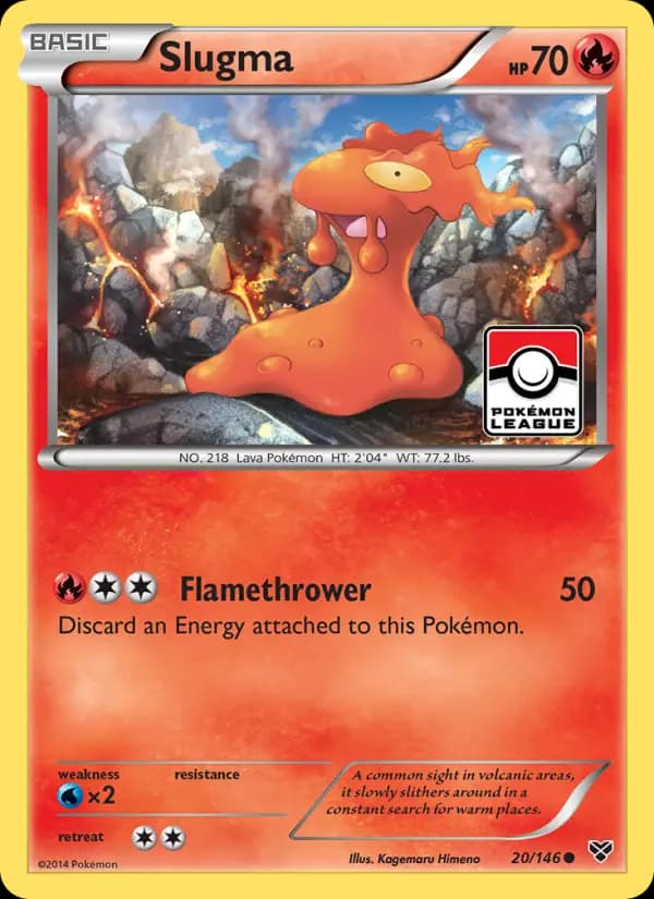 Slugma #20 — XY