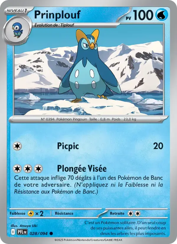 Carte Pokémon Prinplouf #028 — Flammes Fantasmagoriques