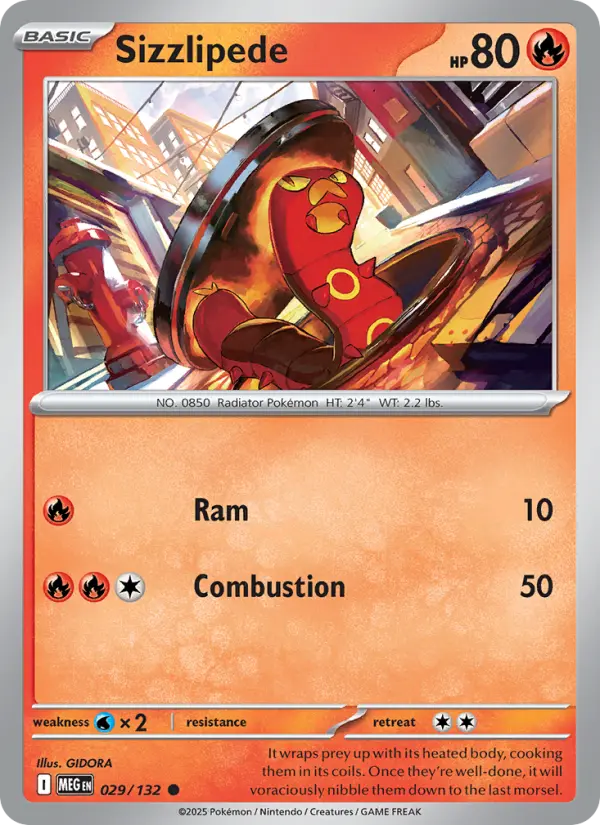 Carte Pokémon Grillepattes #029 — Méga-Évolution