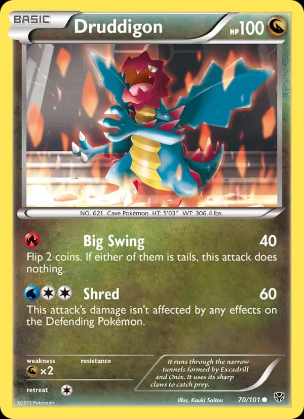 Druddigon #70 — Plasma Blast