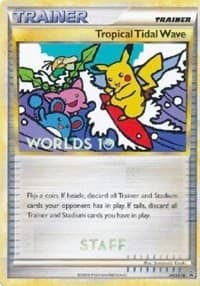 Carte Pokémon Raz-de-marée tropical #HGSS18 — Promos HeartGold SoulSilver
