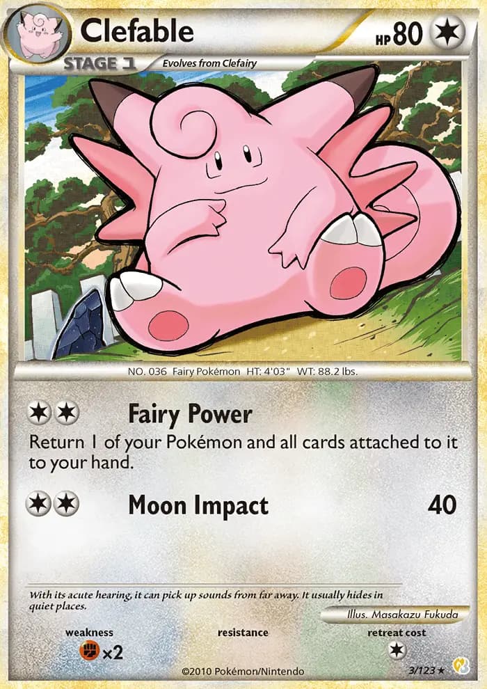 Clefable #3 — HeartGold SoulSilver