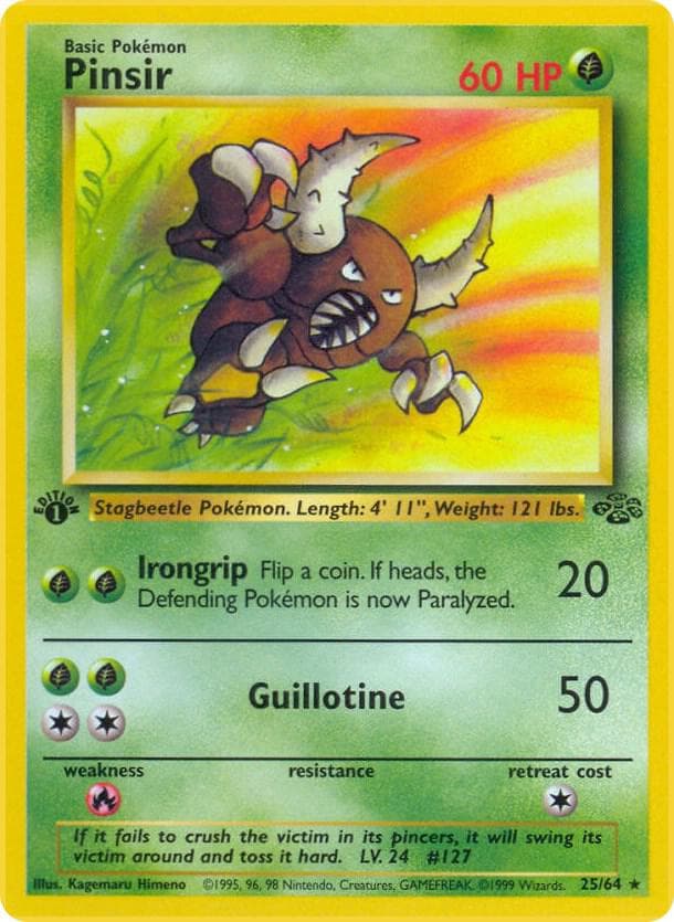 Pinsir #25 — Jungle