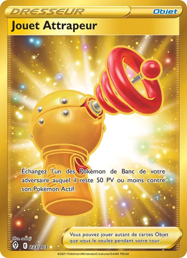 Carte Pokémon Jouet Attrapeur #233 — Évolution Céleste